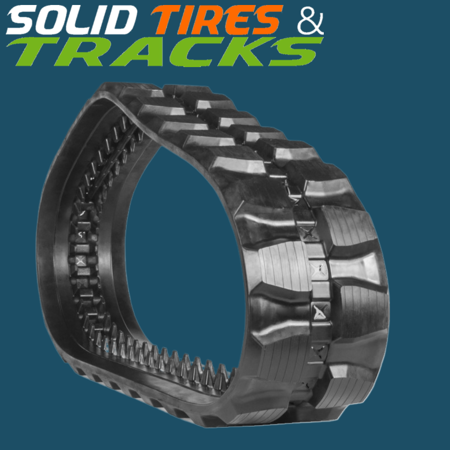 13"320x86x54 CTL Rubber Track-Standard Duty Block Pattern